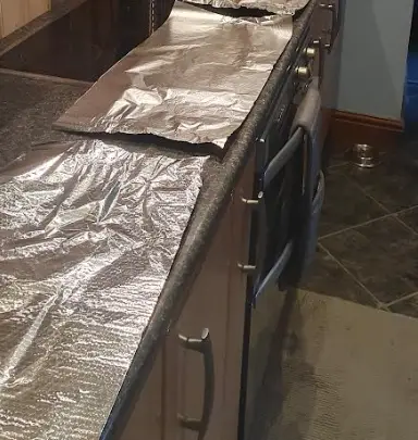 Does Tin Foil Stop Cats Jumping Up On The Countertops?